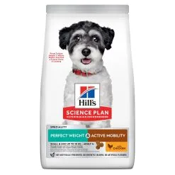 Hill's Science Plan Perfect Weight & Active Mobility Aliment Pour Petit Chien Adulte Au Poulet 6kg