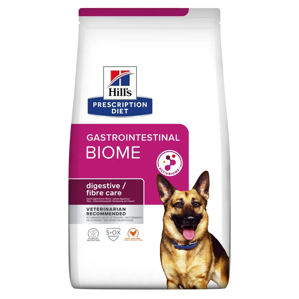 Hill's Prescription Diet Gastrointestinal Biome Croquettes Pour Chien Au Poulet - 10Kg 1 Hill's Prescription Diet Gastrointestinal Biome Croquettes Pour Chien Au Poulet - 10Kg