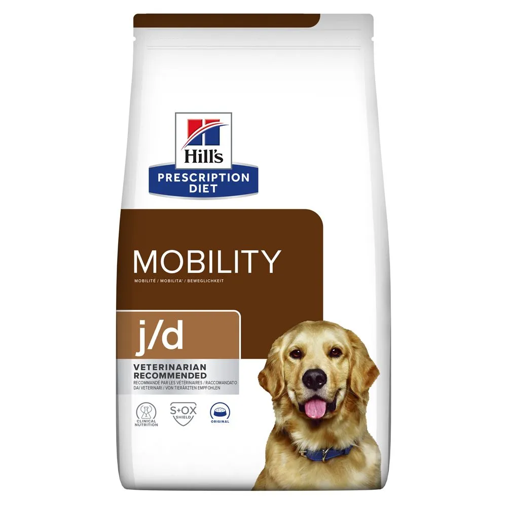 Hill's Prescription Diet J/D Mobility Croquettes Pour Chien Au Poulet - 16Kg 1 Hill's Prescription Diet J/D Mobility Croquettes Pour Chien Au Poulet - 16Kg