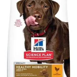 Hill's Science Plan Adult Healthy Mobility Croquettes Pour Grand Chien Au Poulet 14 Kg