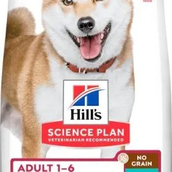 Hill's Science Plan No Grain Adult Croquettes Sans Céréales Pour Chien Adulte Au Thon - 14kg