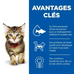 Hill's Science Plan Chat Kitten Poulet - Sachets -Hill’s Soldes Magasin 1645715894221 full