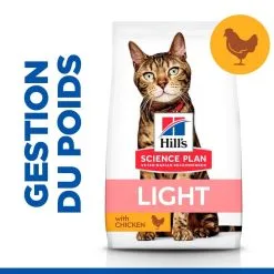 Hill's Science Plan Chat Adult Light Poulet -Hill’s Soldes Magasin 1645717402161 full