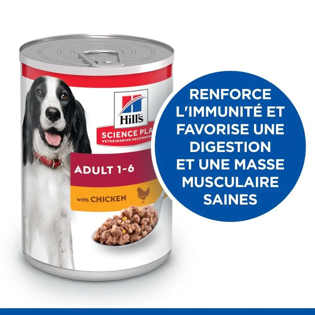Hill's Science Plan Chien Adult Poulet 2 Hill's Science Plan Chien Adult Poulet – Image 2
