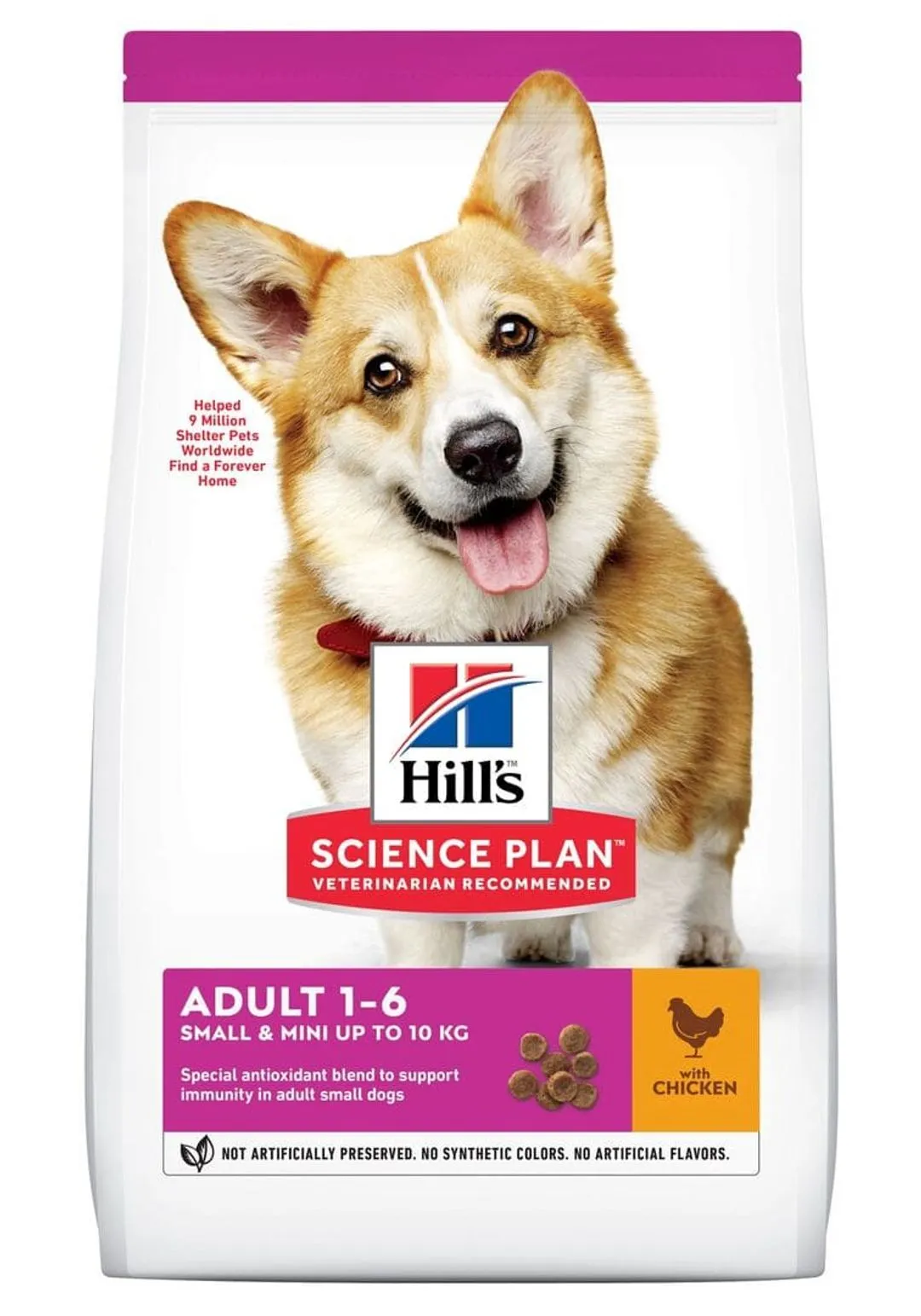 Hill's Science Plan Chien Adult Small&Mini Poulet 1 Hill's Science Plan Chien Adult Small&Mini Poulet