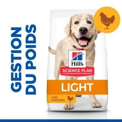 Hill's Science Plan Chien Adult Light Large Breed Poulet -Hill’s Soldes Magasin 1646055048309 full 1