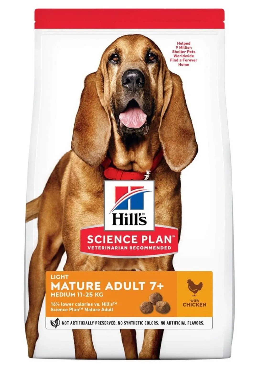 Hill's Science Plan Chien Mature Adult 7+ Light Medium Poulet 1 Hill's Science Plan Chien Mature Adult 7+ Light Medium Poulet