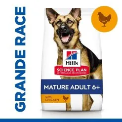 Hill's Science Plan Chien Mature Adult 6+ Large Breed Poulet -Hill’s Soldes Magasin 1646061285659 full 1