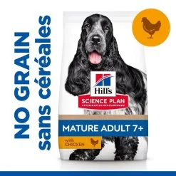 Hill's Hill’s Science Plan Chien Mature Adult 7+ No Grain Poulet -Hill’s Soldes Magasin 1646062431500 full