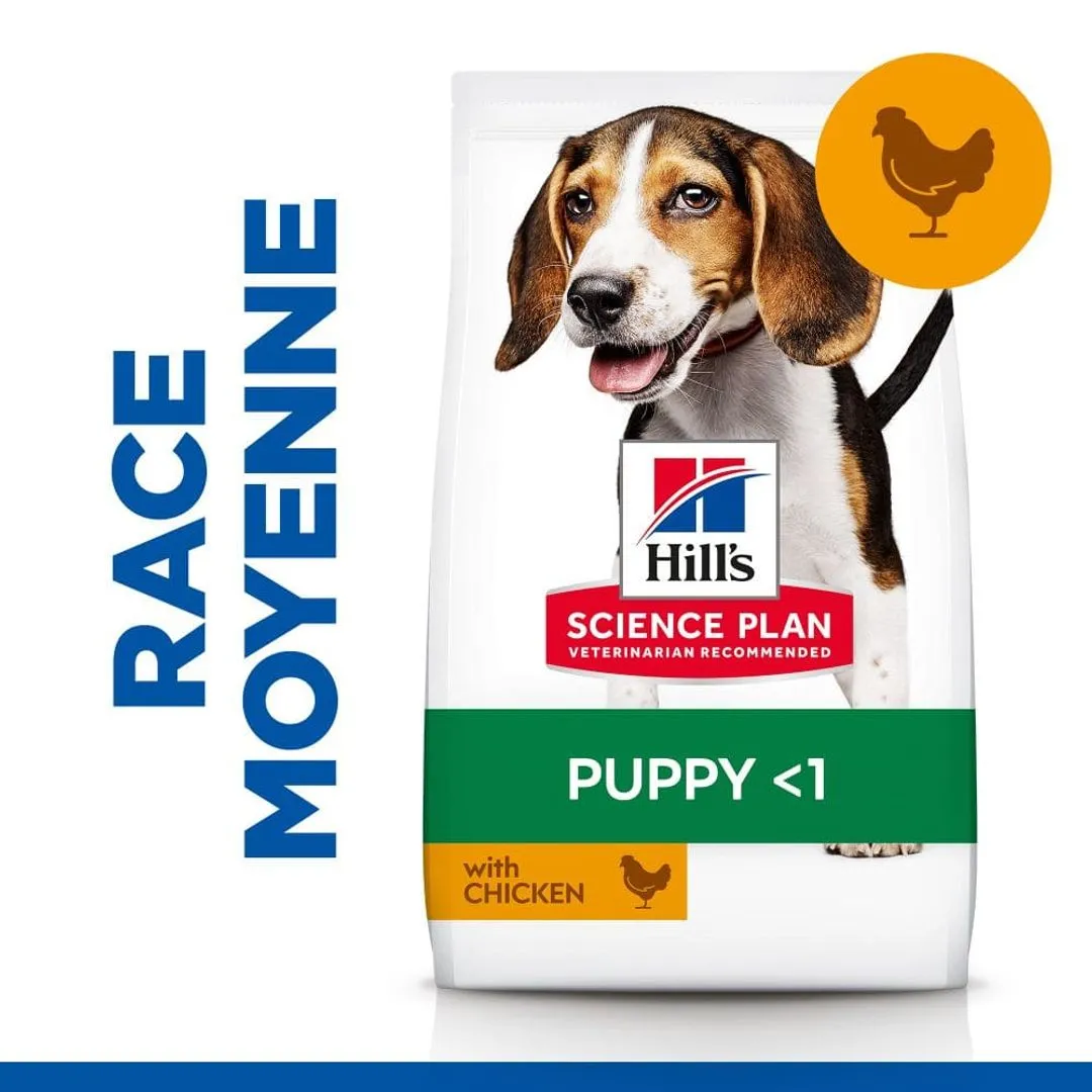 Hill's Science Plan Chien Puppy Medium Poulet 4 Hill's Science Plan Chien Puppy Medium Poulet – Image 4