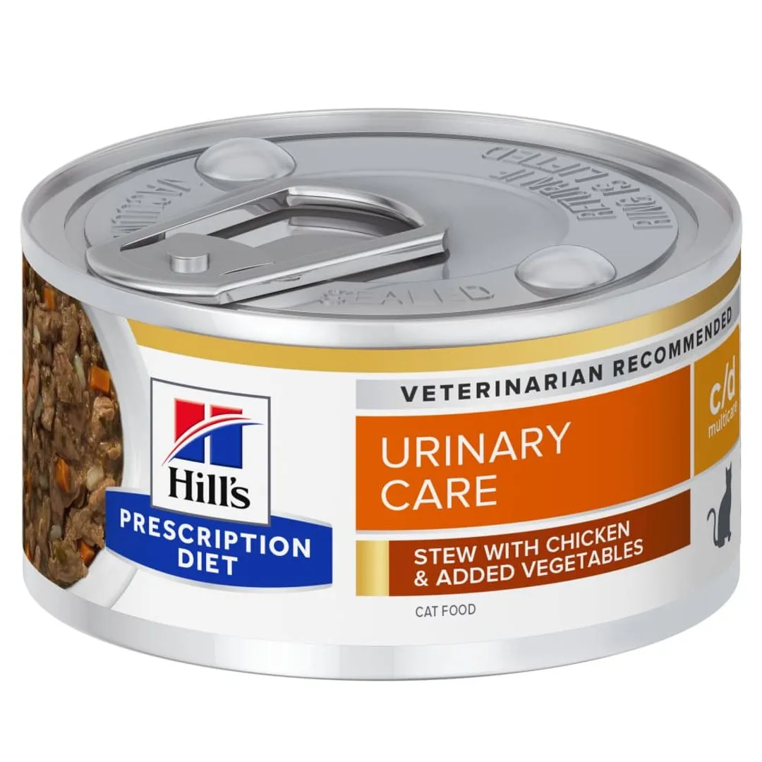 Hill's Hill’s Prescription Diet C/d Urinary Care Chat – Boîte 1 Hill's Hill’s Prescription Diet C/d Urinary Care Chat – Boîte
