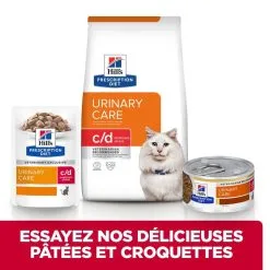 Hill's Prescription Diet Chat C/d Urinary Stress Multicare Poulet -Hill’s Soldes Magasin 1646326480659 full