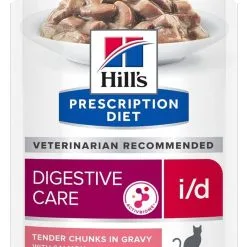 Hill's Prescription Diet Chat I/d Digestive Sachet Adult & Kitten Saumon