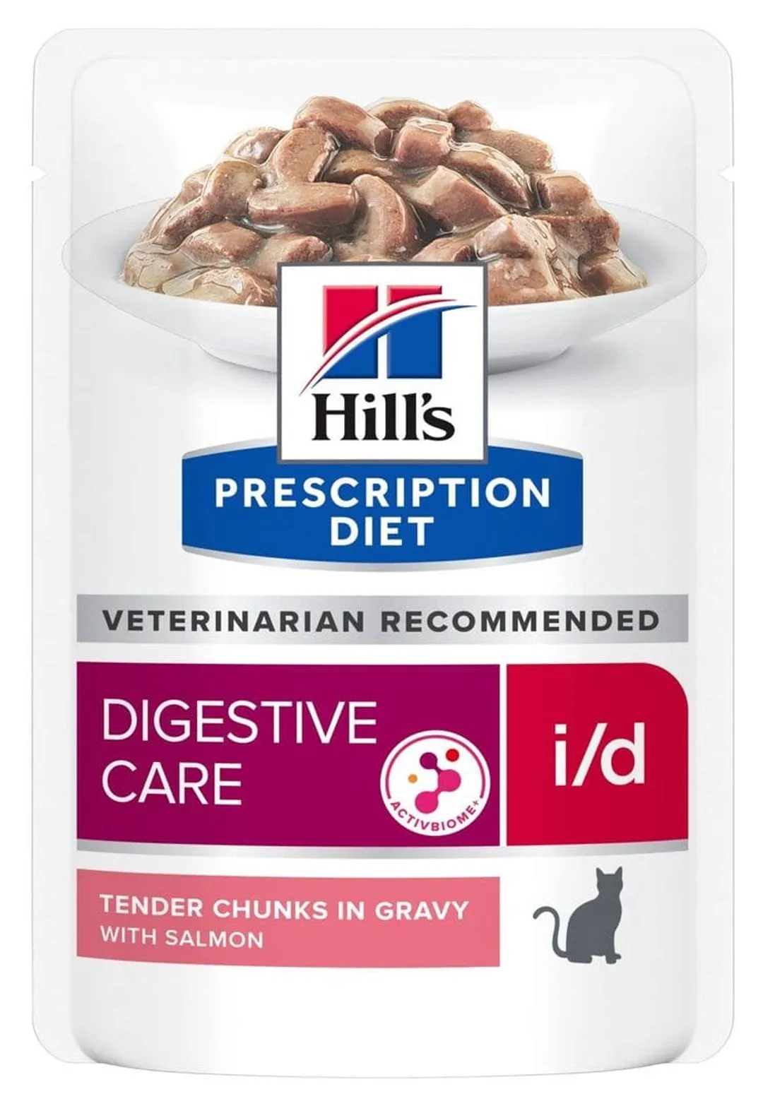 Hill's Prescription Diet Chat I/d Digestive Sachet Adult & Kitten Saumon 1 Hill's Prescription Diet Chat I/d Digestive Sachet Adult & Kitten Saumon