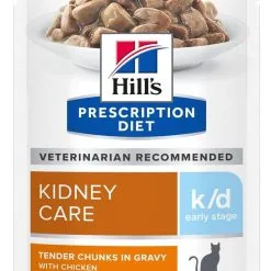 Hill's Prescription Diet Chat K/d Kidney Early Stage Sachet Poulet