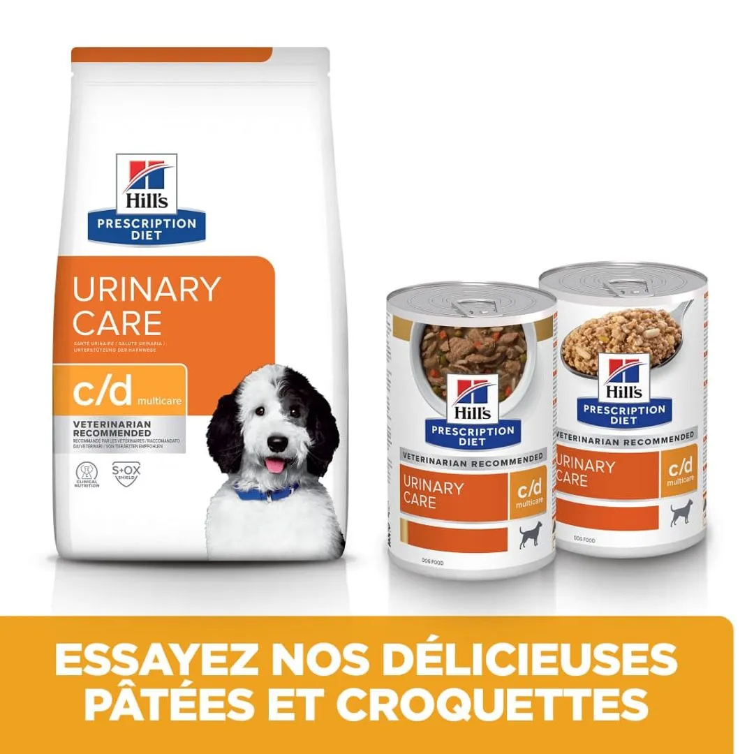 Hill's Prescription Diet Chien C/d Urinary Multicare Poulet 3 Hill's Prescription Diet Chien C/d Urinary Multicare Poulet – Image 3