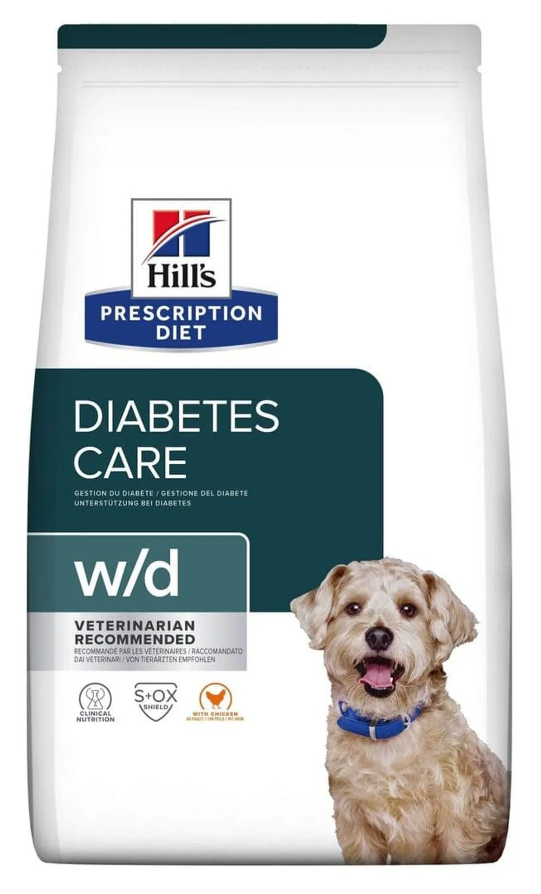 Hill's Prescription Diet Chien W/d Diabetes Poulet 1 Hill's Prescription Diet Chien W/d Diabetes Poulet