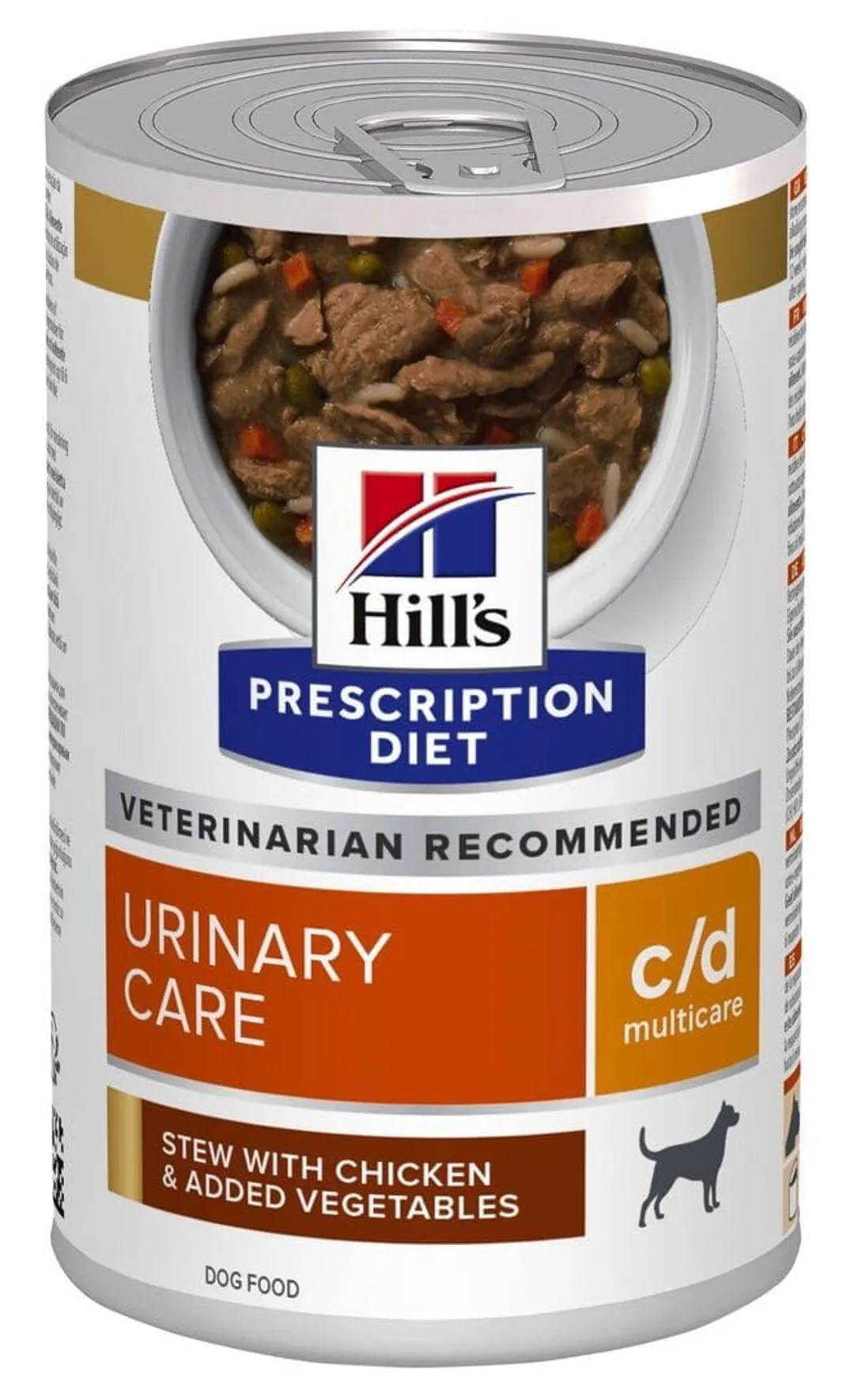 Hill's Prescription Diet Chien C/d Urinary Multicare Mijotés Poulet & Légumes 1 Hill's Prescription Diet Chien C/d Urinary Multicare Mijotés Poulet & Légumes