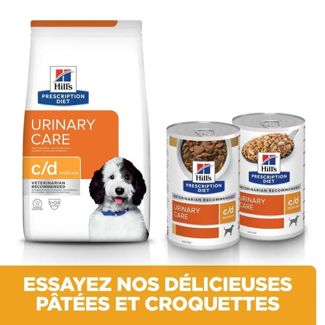 Hill's Prescription Diet Chien C/d Urinary Multicare Mijotés Poulet & Légumes 3 Hill's Prescription Diet Chien C/d Urinary Multicare Mijotés Poulet & Légumes – Image 3