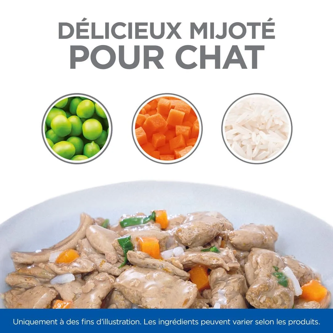 Hill's Science Plan Chat Young Adult Sterilised Mijotés Healthy Cuisine Poulet Saumon 8 Hill's Science Plan Chat Young Adult Sterilised Mijotés Healthy Cuisine Poulet Saumon – Image 8