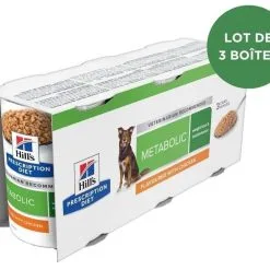 Hill's Prescription Diet Chien Metabolic Boîte Poulet