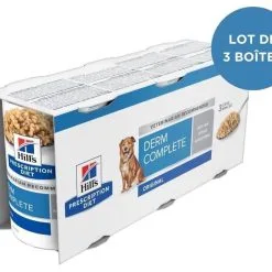 Nouveaux produits 13 Hill's Prescription Diet Chien Derm Complete Boîte