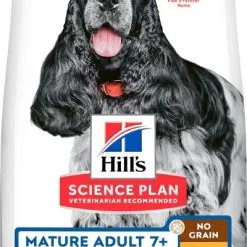 Hill's Science Plan No Grain Mature Croquettes Sans Céréales Pour Chien Âgé Au Poulet