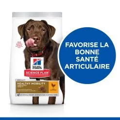 Hill's Science Plan Adult Healthy Mobility Croquettes Pour Grand Chien Au Poulet 14 Kg -Hill’s Soldes Magasin 52742026015 2 science plan healthy mobility chien adulte large croquettes poulet
