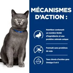 Hill's Prescription Diet D/D Croquettes Pour Chat Au Canard Et Petit Pois - 1.5Kg -Hill’s Soldes Magasin 52742027180 2 FR