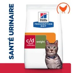 Hill's Prescription Diet D/D Croquettes Pour Chat Au Canard Et Petit Pois - 1.5Kg -Hill’s Soldes Magasin 52742037417 1 FR