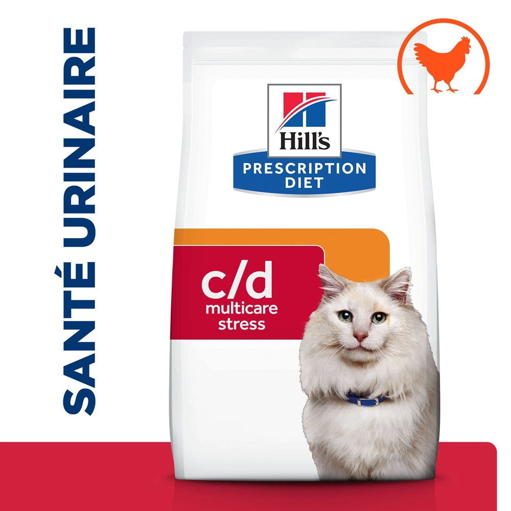 Hill's Prescription Diet C/D Urinary Stress Croquettes Pour Chat Au Poulet 12kg 2 Hill's Prescription Diet C/D Urinary Stress Croquettes Pour Chat Au Poulet 12kg – Image 2