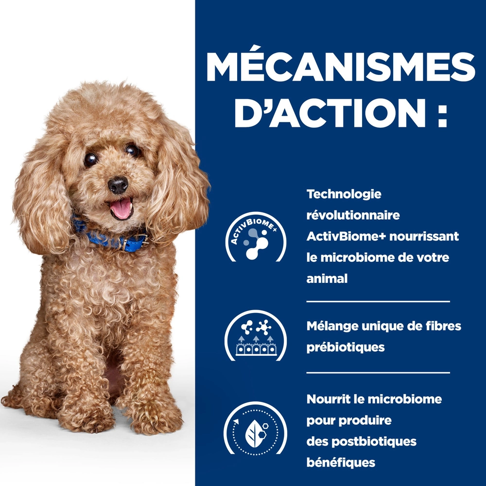 Hill's Prescription Diet Gastrointestinal Biome Mini Croquettes Pour Petit Chien Au Poulet 6 Kg 3 Hill's Prescription Diet Gastrointestinal Biome Mini Croquettes Pour Petit Chien Au Poulet 6 Kg – Image 3