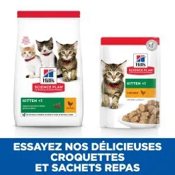 Hill's Hill’s Kitten Classic Selection Multipack Poulet 12x85g -Hill’s Soldes Magasin 52742211503 4 science plan chaton sachet repas pack mixte poulet poisson