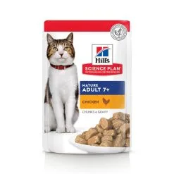 Hill's Science Plan Mature Adult Multipack 12 Sachets Repas Pour Chat Sénior Poulet Et Poisson 12 X 85g 12 Hill's Science Plan Mature Adult Multipack 12 Sachets Repas Pour Chat Sénior Poulet Et Poisson 12 X 85g -Hill’s Soldes Magasin 52742212005 1 2 science plan chat g mature sachet repas pack mixte poulet poisson