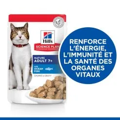 Hill's Science Plan Mature Adult Multipack 12 Sachets Repas Pour Chat Sénior Poulet Et Poisson 12 X 85g 14 Hill's Science Plan Mature Adult Multipack 12 Sachets Repas Pour Chat Sénior Poulet Et Poisson 12 X 85g -Hill’s Soldes Magasin 52742212005 2 science plan chat g mature sachet repas pack mixte poulet poisson