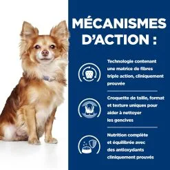 Hill's Prescription Diet T/D Croquettes Pour Petit Chien Au Poulet - 3Kg -Hill’s Soldes Magasin 52742402109 2 FR