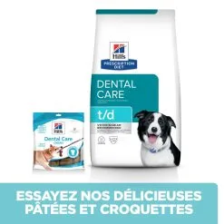 Hill's Prescription Diet T/D Dental Care Croquettes Pour Chien Au Poulet - 10 Kg 12 Hill's Prescription Diet T/D Dental Care Croquettes Pour Chien Au Poulet - 10 Kg -Hill’s Soldes Magasin 52742402703 5 FR