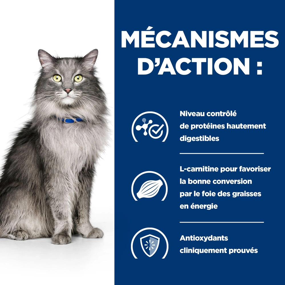 Hill's Prescription Diet L/D Croquettes Pour Chat Au Poulet 1,5 Kg 3 Hill's Prescription Diet L/D Croquettes Pour Chat Au Poulet 1,5 Kg – Image 3