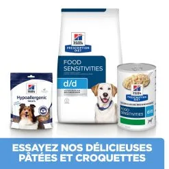 Hill's Prescription Diet D/D Sensitivities Pour Chien Au Canard Et Au Riz 1,5Kg -Hill’s Soldes Magasin 52742917900 5 FR