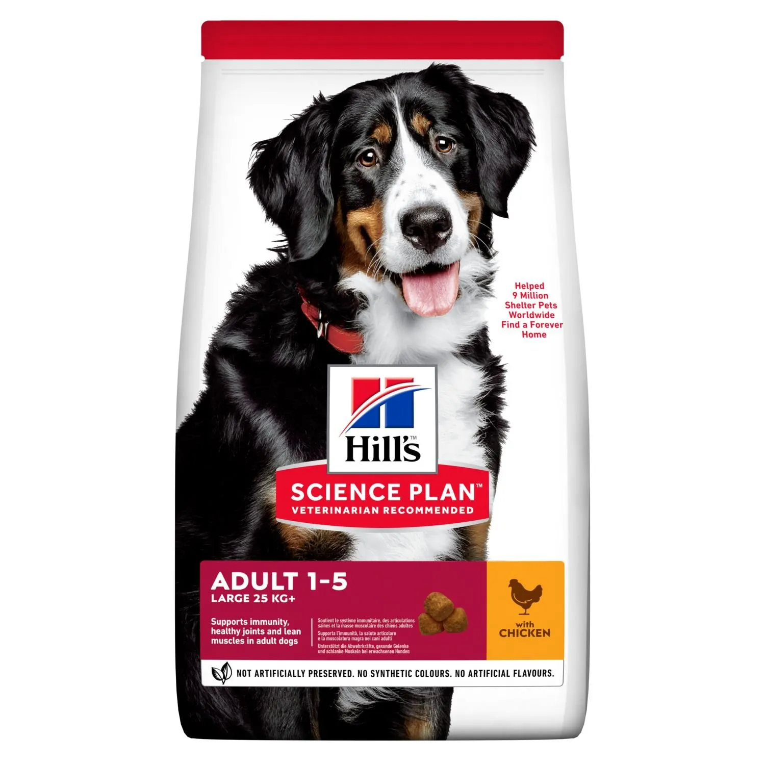 Hill's Science Plan Adult Large Breed Pour Chien 14kg 1 Hill's Science Plan Adult Large Breed Pour Chien 14kg