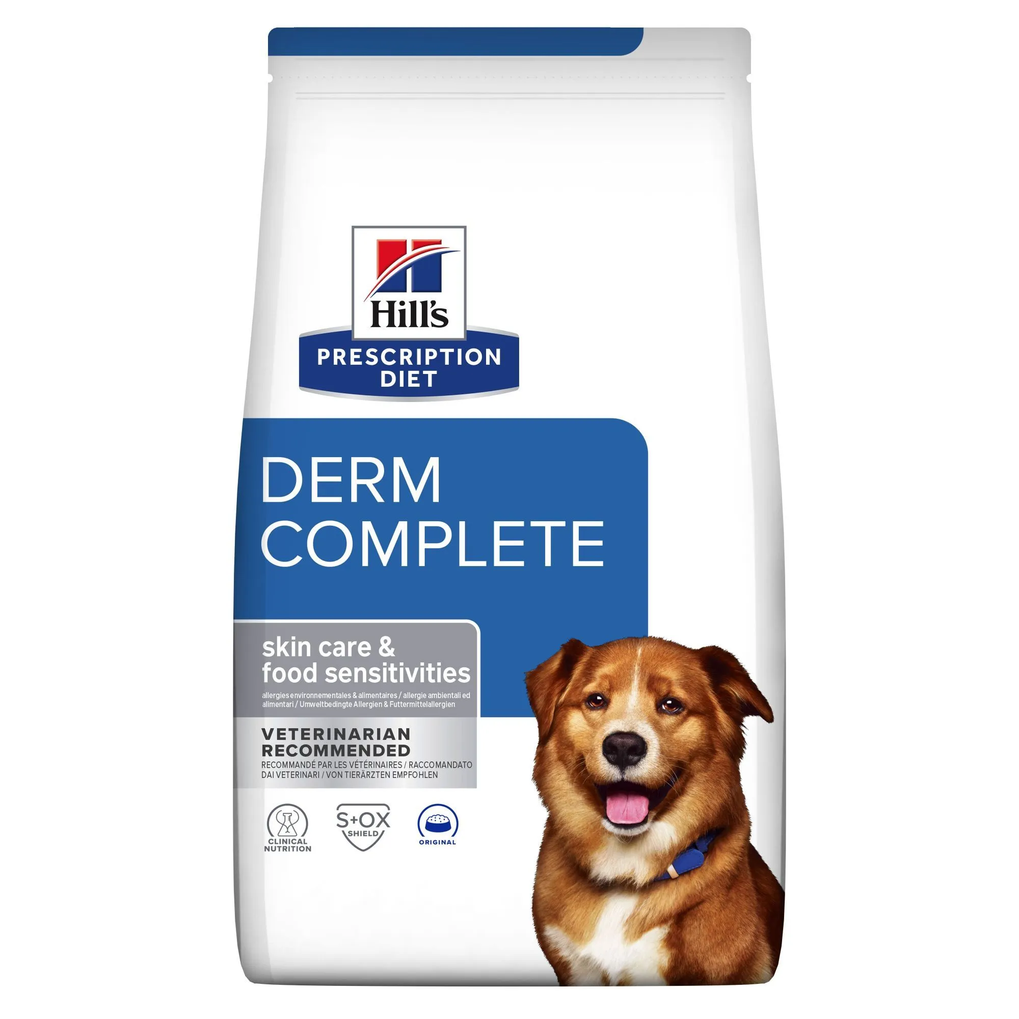 Hill's Prescription Diet Derm Complete Croquettes Pour Chien - 4 Kg 1 Hill's Prescription Diet Derm Complete Croquettes Pour Chien - 4 Kg