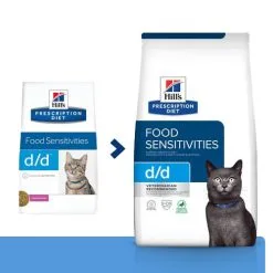Hill's D/d Food Sensitivities - Prescription Diet - Feline 14 Hill's D/d Food Sensitivities - Prescription Diet - Feline -Hill’s Soldes Magasin hills dd food sensitivities prescription diet feline 191260 0500 none