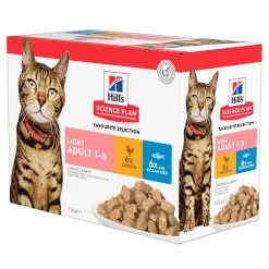 Hill's Science Plan Adult Light - Sachet 11 Hill's Science Plan Adult Light - Sachet -Hill’s Soldes Magasin hills science plan feline adult chicken light 143864 2000 none